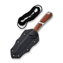 CIVIVI Mini Elementum Fixed Blade Knife Wood Handle (2.24" Nitro - V Blade) C23010 - 4 - CIVIVI