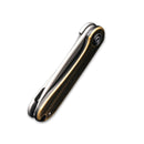 CIVIVI Mini Elementum Flipper Knife Brass Handle (1.83" 14C28N Blade) C18062Q - 1 - CIVIVI