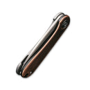 CIVIVI Mini Elementum Flipper Knife Copper Handle (1.83" 14C28N Blade) C18062Q - 2 - CIVIVI
