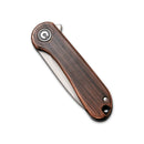 CIVIVI Mini Elementum Flipper Knife Copper Handle (1.83" 14C28N Blade) C18062Q - 2 - CIVIVI