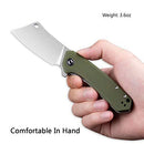 CIVIVI Mini Mastodon Flipper Knife G10 Handle (2.97" 9Cr18MoV Blade) C2011A - CIVIVI