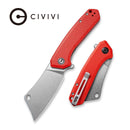 CIVIVI Mini Mastodon Flipper Knife G10 Handle (2.97" 9Cr18MoV Blade) C2011B - CIVIVI