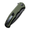 CIVIVI Mini Praxis Flipper Knife G10 Handle (2.98" D2 Blade) C18026C - 1 - CIVIVI