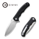 CIVIVI Mini Praxis Flipper Knife G10 Handle (2.98" D2 Blade) C18026C - 2 - CIVIVI