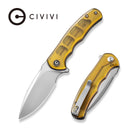 CIVIVI Mini Praxis Flipper Knife Ultem Handle (2.98" D2 Blade) C18026C - 4 - CIVIVI