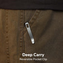 CIVIVI Mini Shakan Flipper & Thumb Stud & Button Lock Knife Ripple Patterned Black Aluminum Handle (2.48" Satin Finished Nitro - V Blade) C20052F - 1