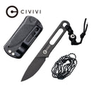CIVIVI Minimis Fixed Blade Neck Knife (1.96" 10Cr15CoMoV Blade) C20026 - 1 - CIVIVI