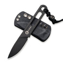 CIVIVI Minimis Fixed Blade Neck Knife (1.96" 10Cr15CoMoV Blade) C20026 - 1 - CIVIVI