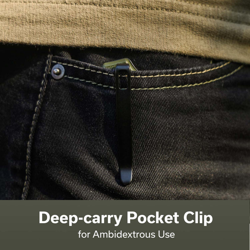 CIVIVI Natterjack Flipper & Thumb Stud & Button Lock Knife G10 Handle (3.19" 14C28N Blade) C24028 - 1