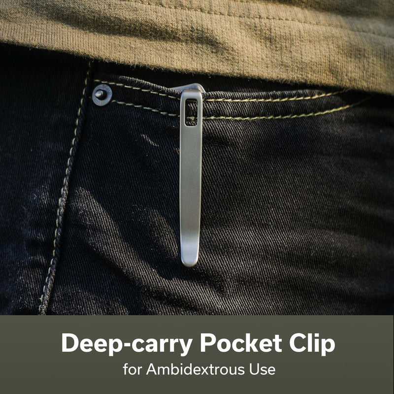 CIVIVI Natterjack Flipper & Thumb Stud & Button Lock Knife G10 Handle (3.19" 14C28N Blade) C24028 - 2