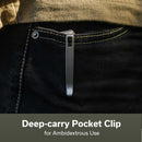 CIVIVI Natterjack Flipper & Thumb Stud & Button Lock Knife G10 Handle (3.19" 14C28N Blade) C24028 - 3