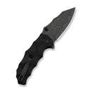 CIVIVI Natterjack Thumb Stud & Button Lock Knife Milled Black G10 Handle (3.19" Damascus Blade) C24028 - DS1 - CIVIVI