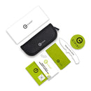 CIVIVI Natterjack Thumb Stud & Button Lock Knife Milled Black G10 Handle (3.19" Damascus Blade) C24028 - DS1 - CIVIVI