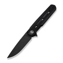 CIVIVI Navo Flipper Knife Black G10 Handle (3.25" Black Stonewashed Nitro - V Blade) C25015A - 1