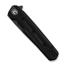 CIVIVI Navo Flipper Knife Black G10 Handle (3.25" Black Stonewashed Nitro - V Blade) C25015A - 1