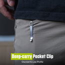 CIVIVI Navo Flipper Knife Ivory G10 Handle (3.25" Damascus Blade) C25015A - DS1