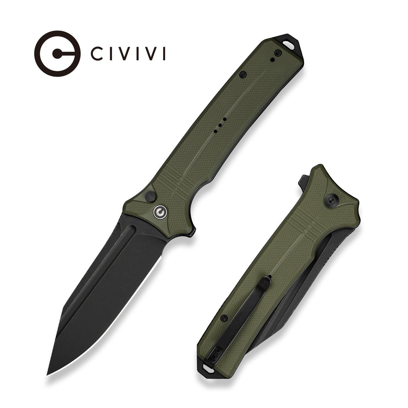 CIVIVI Neurohaptic Flipper Knife - G10 Handle & Nitro-V Blade