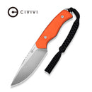 CIVIVI Nivren Orange G10 Handle (3.75" Stonewashed 14C28N Blade) C25103 Sample2 - CIVIVI