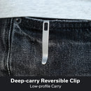 CIVIVI Noctis Thumb Stud & Crossbar Lock Knife Olive Canvas Micarta Handle (2.98" Stonewashed Nitro - V Blade) C24020C - 3