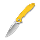 CIVIVI Norsent Flipper & Thumb Stud Knife Yellow G10 Handle (3.36" Satin Finished 14C28N Blade) C25044 Sample1