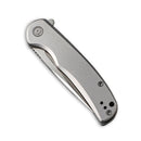 CIVIVI NOx Flipper Knife Stainless Steel Handle (2.97" Nitro - V Blade) C2110A - CIVIVI