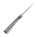 CIVIVI NOx Flipper Knife Stainless Steel Handle (2.97" Nitro - V Blade) C2110A - CIVIVI