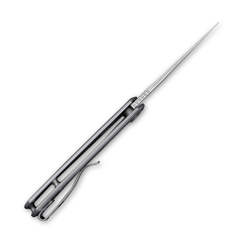 CIVIVI NOx Flipper Knife Stainless Steel Handle Nitro-V Blade
