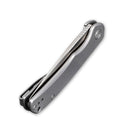 CIVIVI NOx Flipper Knife Stainless Steel Handle (2.97" Nitro - V Blade) C2110A - CIVIVI