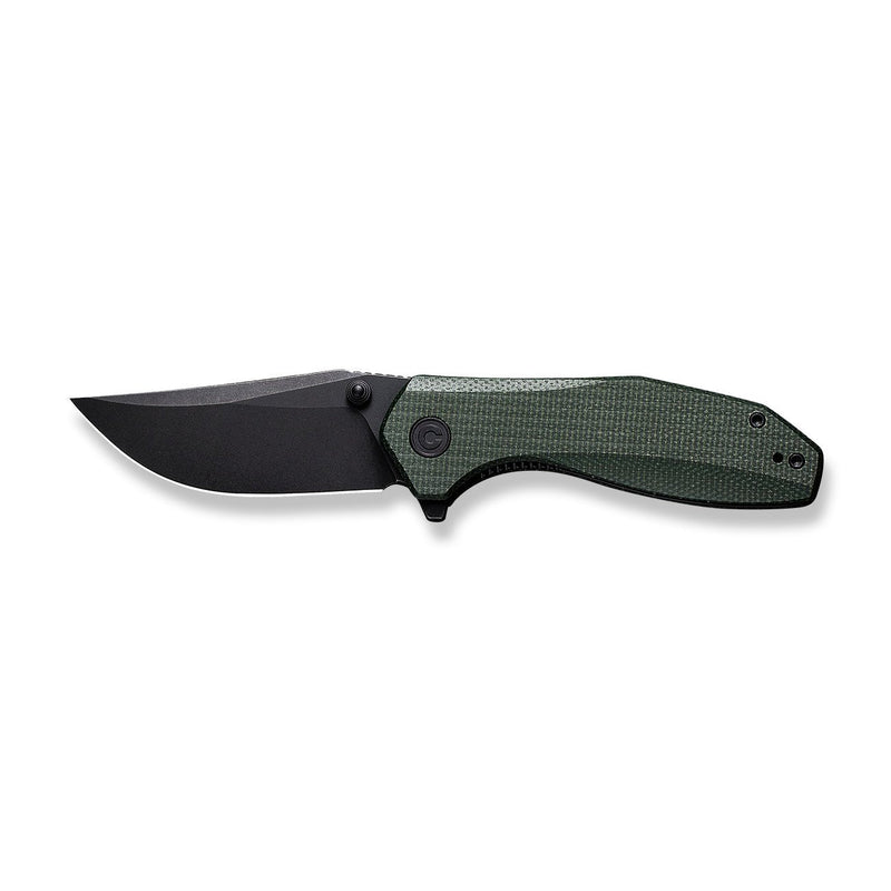 CIVIVI ODD 22 Flipper & Thumb Stud Knife - Micarta Handle 14C28N