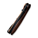 CIVIVI ODD 22 Flipper & Thumb Stud Knife Wood Handle (2.97" Damascus Blade) C21032 - DS1 - CIVIVI