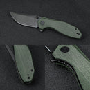 CIVIVI ODD 22 Flipper & Thumb Stud Knife Micarta Handle (2.97" 14C28N Blade) C21032 - 2 - CIVIVI