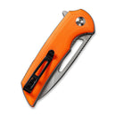 CIVIVI Odium Flipper & Thumb Hole Knife G10 Handle (2.65" D2 Blade) C2010B - CIVIVI