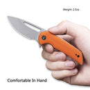 CIVIVI Odium Flipper & Thumb Hole Knife G10 Handle (2.65" D2 Blade) C2010B - CIVIVI