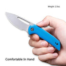 CIVIVI Odium Flipper & Thumb Hole Knife G10 Handle (2.65" D2 Blade) C2010C - CIVIVI
