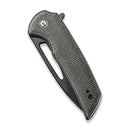CIVIVI Odium Flipper & Thumb Hole Knife Micarta Handle (2.65" D2 Blade) C2010G - CIVIVI