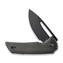 CIVIVI Odium Flipper & Thumb Hole Knife Micarta Handle (2.65" D2 Blade) C2010G - CIVIVI
