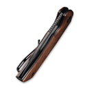 CIVIVI Odium Flipper & Thumb Hole Knife Wood Handle (2.65" Damascus Blade) C2010DS - 1 - CIVIVI