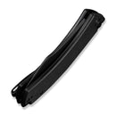 CIVIVI Outlaw Muk Flipper & Button Lock Knife Black G10 Handle (3.47" Black Stonewashed 14C28N Blade) C24079 - 1