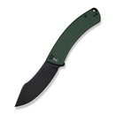 CIVIVI Outlaw Muk Flipper & Button Lock Knife Teal Green G10 Handle (3.47" Black Stonewashed 14C28N Blade) C24079 - 3