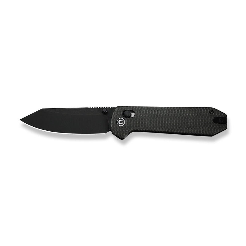 CIVIVI Over Yonder Thumb Stud & Crossbar Lock Knife Dark Green Canvas