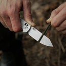 CIVIVI Over Yonder Thumb Stud & Crossbar Lock Knife G10 With Aluminum Foil Handle (3.35" 14C28N Blade) C25027 - 2 - CIVIVI