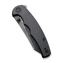 CIVIVI P87 Folder Flipper Knife Carbon Fiber & G10 Handle (2.90" Damascus Blade) C21043 - DS1 - CIVIVI