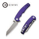 CIVIVI P87 Folder Flipper Knife G10 Handle (2.90" Nitro - V Blade) C21043 - 2 - CIVIVI