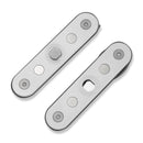 CIVIVI Partake 4 - In - 1 Multi - Tool Silver Aluminum Handle Stainless Steel Knife, Fork, Spoon & Can Opener C24032C - 3, With A Waxed Canvas Pouch