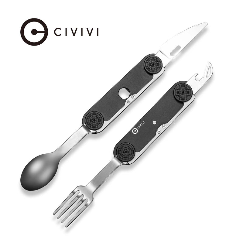 CIVIVI Partake Black Aluminum Multi - Tool C24032C Sample1