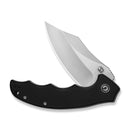 CIVIVI Pentad Flipper & Button Lock Knife Black G10 Handle (3.48" Satin Finished Nitro - V Blade) C24068 - 1 - CIVIVI