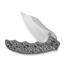 CIVIVI Pentad Flipper & Button Lock Knife Black / White Vortex Micarta Handle (78.7 Satin Finished Nitro - V Blade) C24068 - 3 - CIVIVI