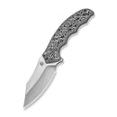 CIVIVI Pentad Flipper & Button Lock Knife Black / White Vortex Micarta Handle (78.7 Satin Finished Nitro - V Blade) C24068 - 3 - CIVIVI