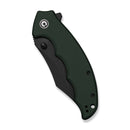 CIVIVI Pentad Flipper & Button Lock Knife Teal Green G10 Handle (3.48" Black Stonewashed Nitro - V Blade) C24068 - 2 - CIVIVI