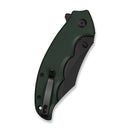 CIVIVI Pentad Flipper & Button Lock Knife Teal Green G10 Handle (3.48" Black Stonewashed Nitro - V Blade) C24068 - 2 - CIVIVI